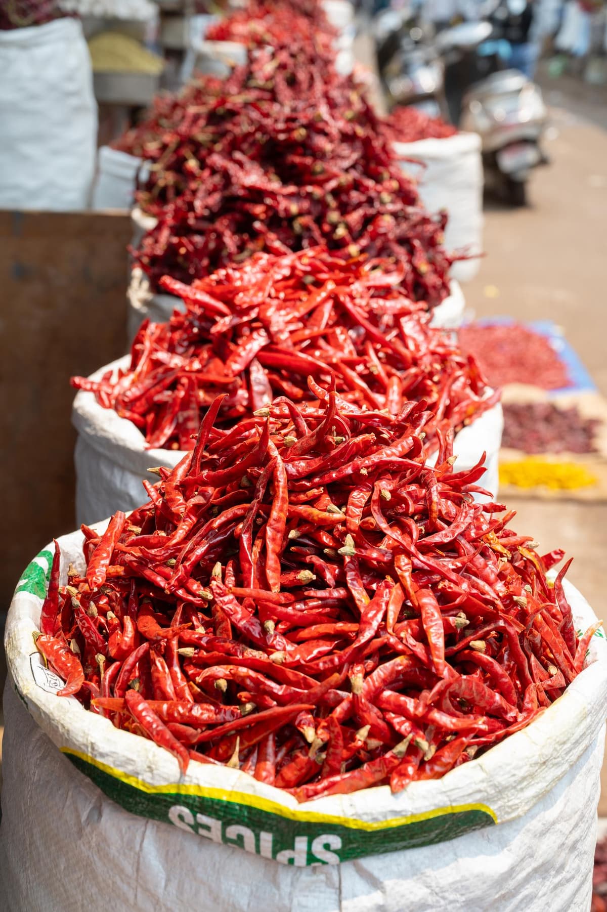 Premium Sun Dried Whole Red Chili Peppers for International Bulk Spice Export